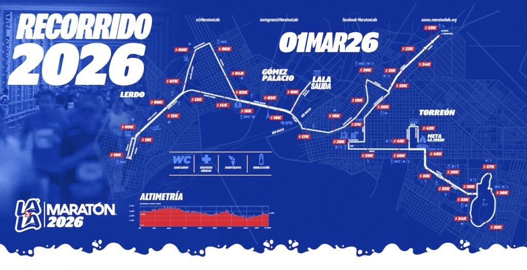 Maratón Lala 2026: Confirman nueva sede para la Feria Deportiva