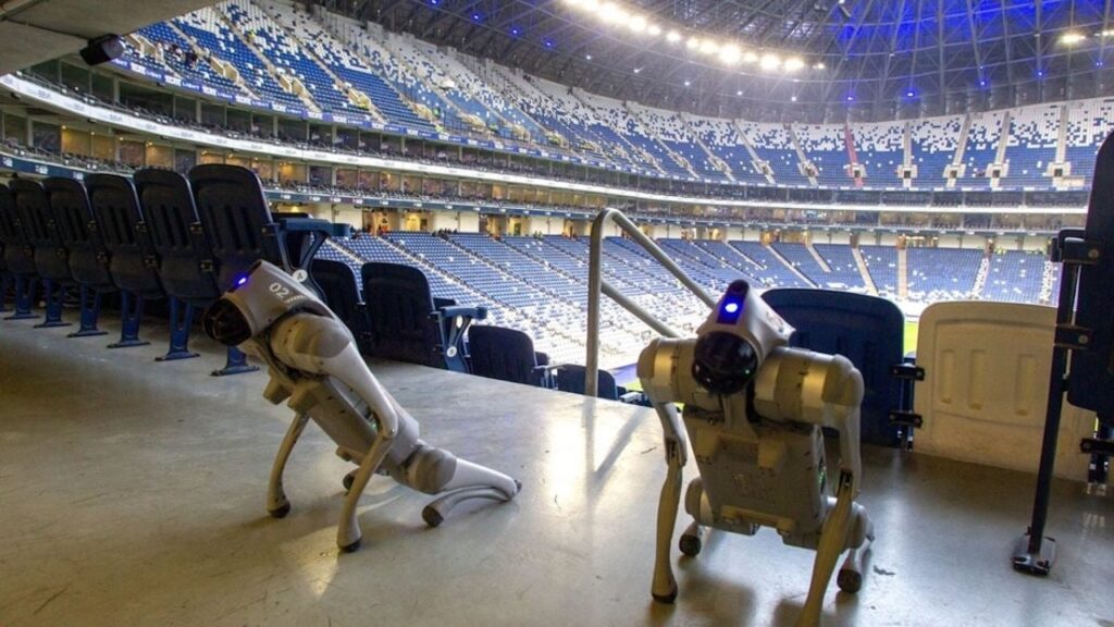 El Estadio Monterrey integrará perros robot a su seguridad