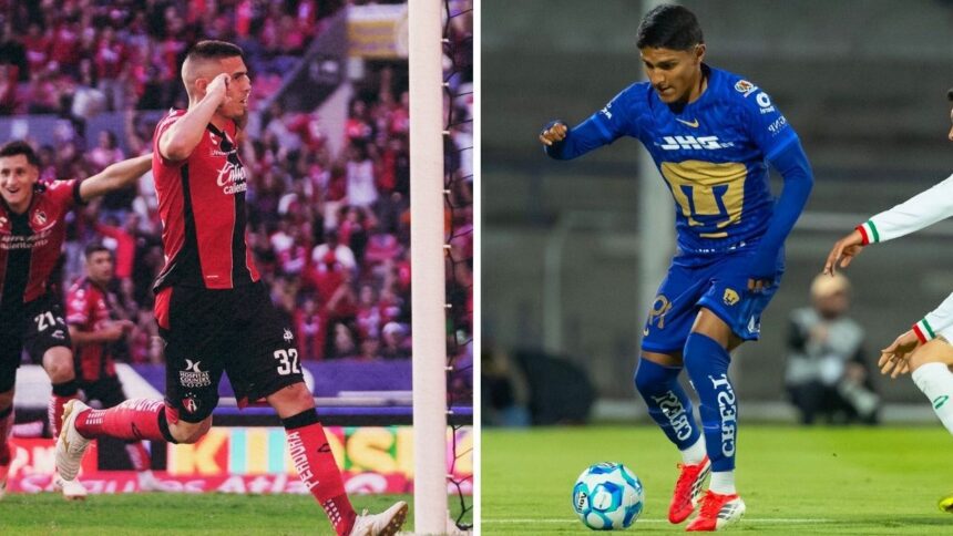 Horario y transmisión de Atlas vs Pumas J5