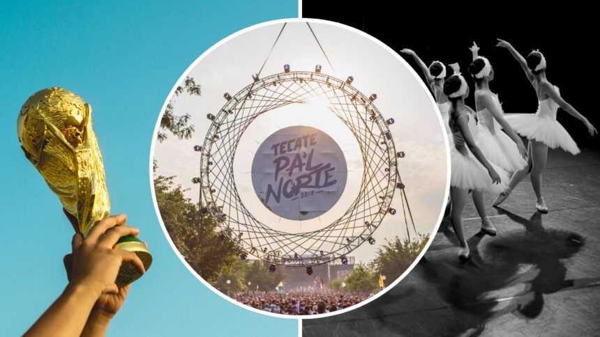 Planes en Monterrey marzo 2026: música internacional y fútbol