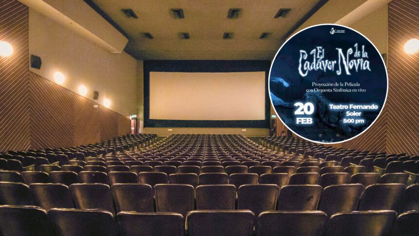 Saltillo tendrá proyección sinfónica de El Cadáver de la Novia este 20 de febrero