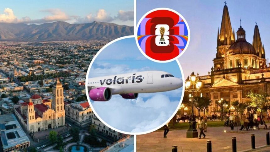 Conoce la nueva ruta Saltillo–Guadalajara de Volaris