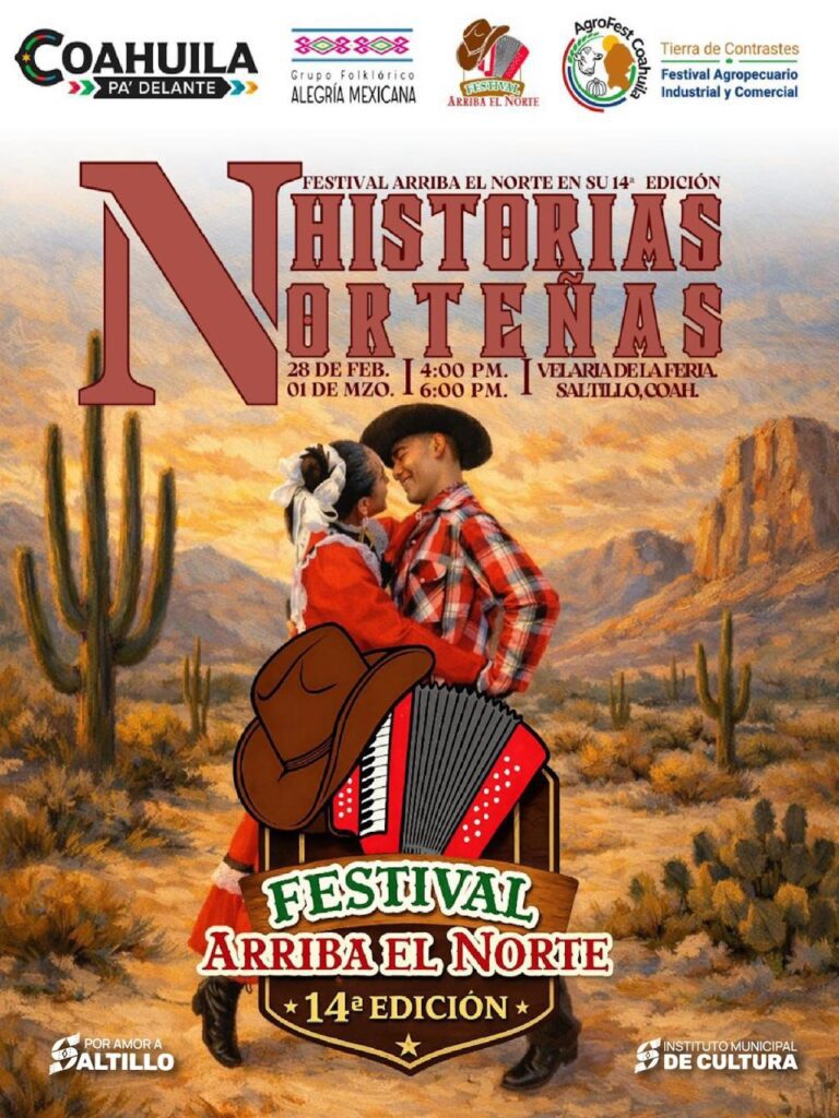 Agenda cultural del 27 de febrero al 1 de marzo en Saltillo