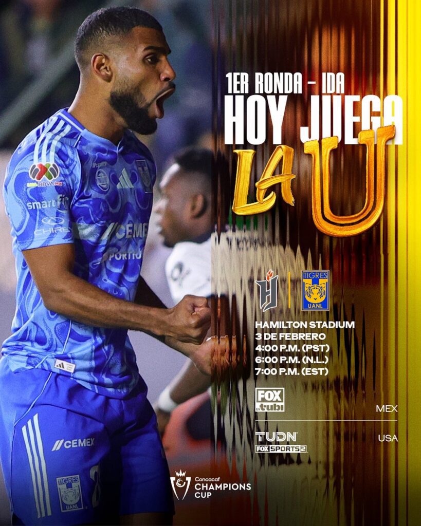Forge FC vs Tigres EN VIVO: horario, transmisión y previa