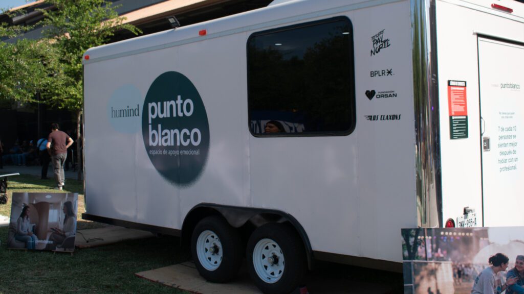 Punto Blanco, unidad móvil de Humind