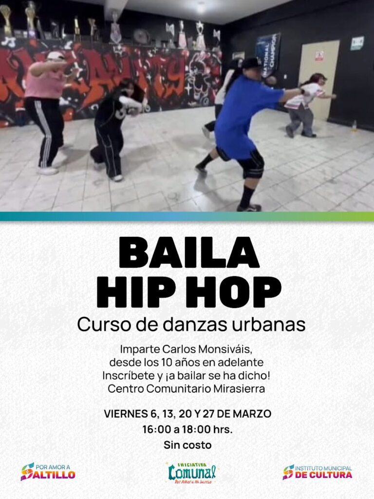 Agenda Saltillo: Eventos y conciertos del 27 al 29 de marzo de 2026