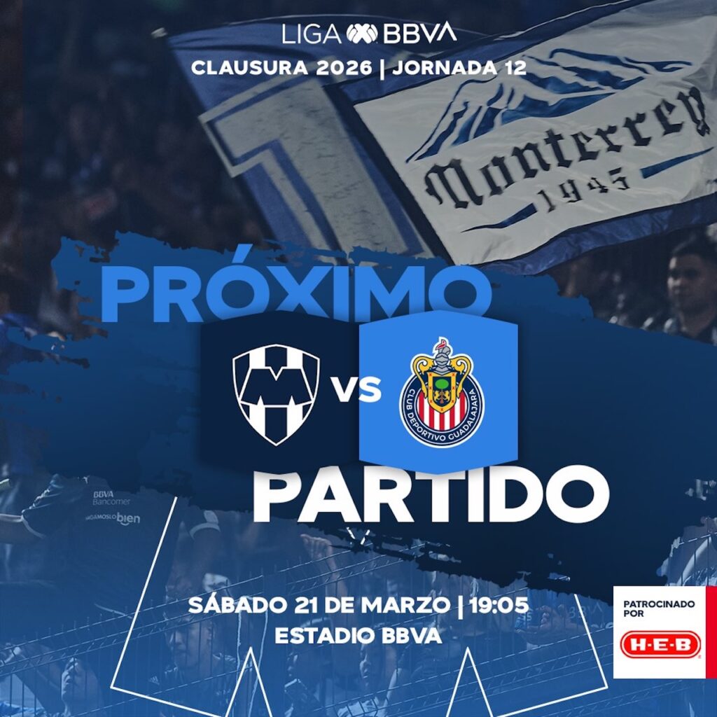 Rayados recibe al líder Chivas: Así puedes ver el partido EN VIVO