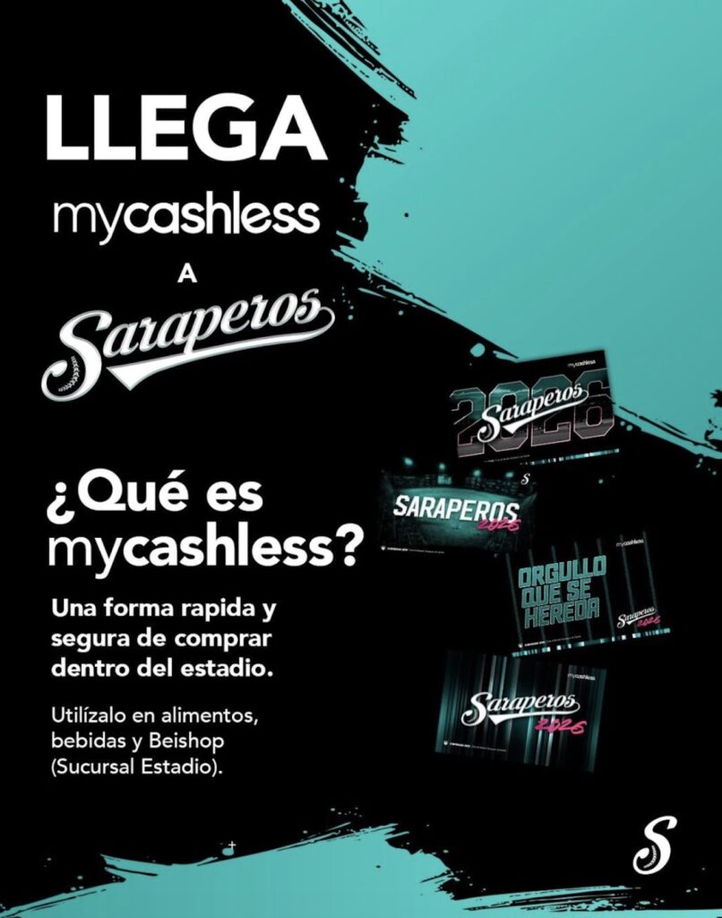 Saraperos implementa mycashless en 2026: así funciona el pago sin efectivo
