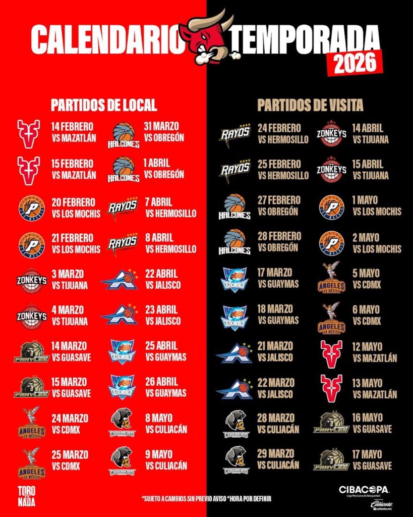 Calendario de Toros Laguna