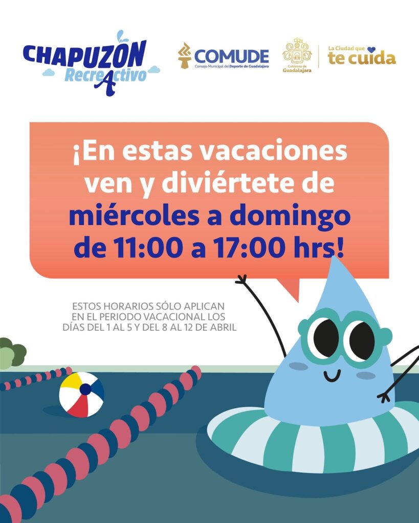 ¿No sabes qué hacer en Guadalajara el fin de semana? Disfruta de las albercas públicas