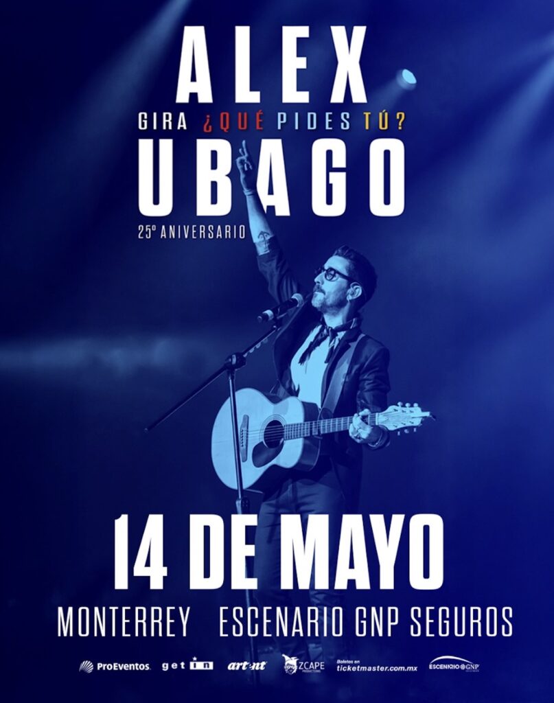 Alex Ubago llega a la Sultana del Norte este mes