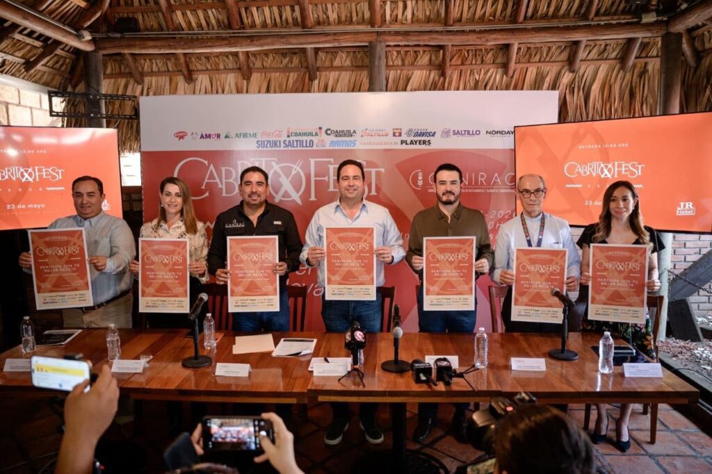 Presentan el Cabrito Fest 2026 en Saltillo