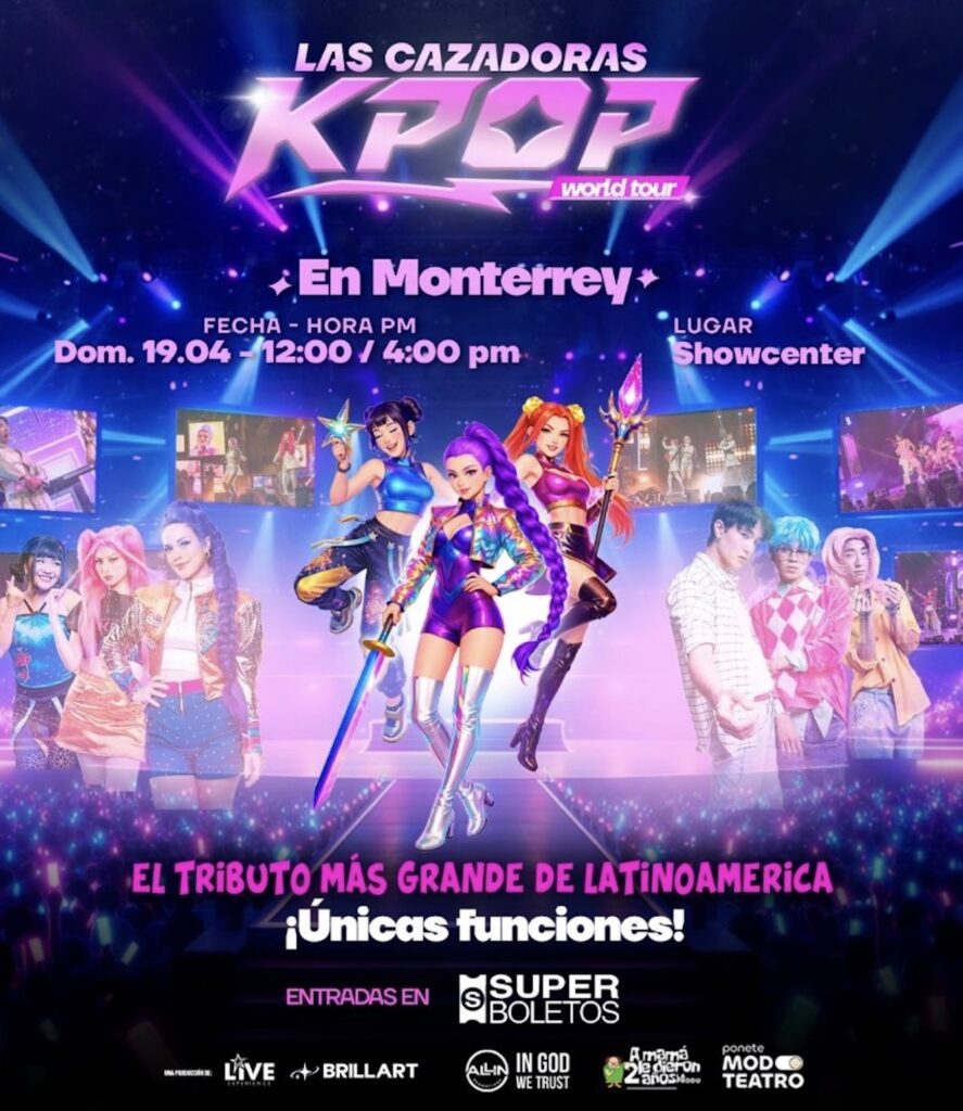 Este fin de semana, Monterrey tendrá un show de Las Cazadoras K-Pop