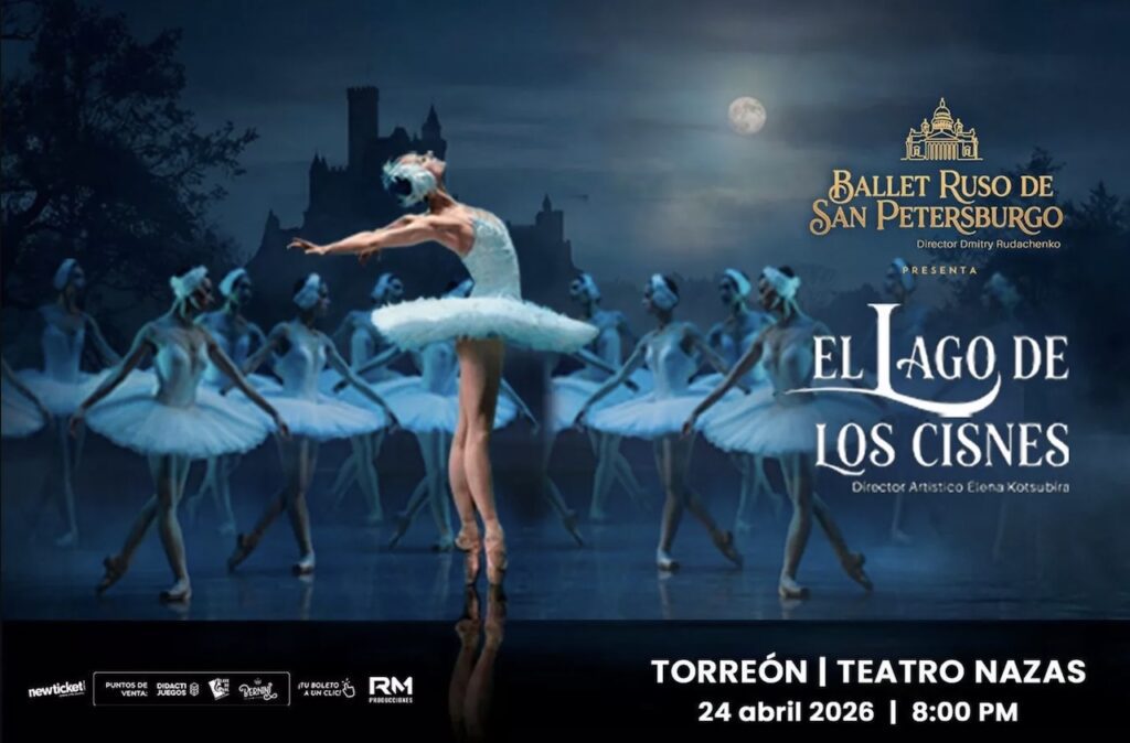 Torreón tendrá un espectáculo de ballet este último fin de semana de abril 2026
