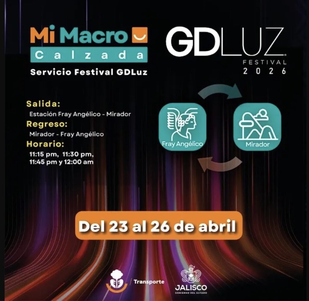 Cambios en transporte por GDLuz en Guadalajara: lo que debes saber