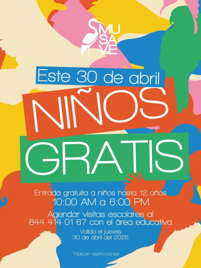 MUSAVE tendrá actividades gratis por Día del Niño