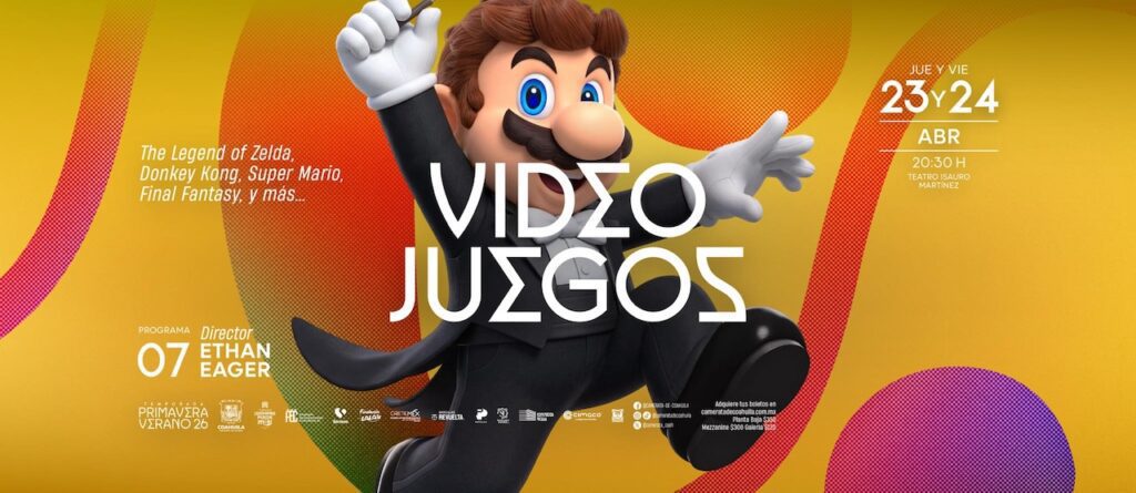 Todos los detalles sobre el concierto 'Videojuegos' en Torreón