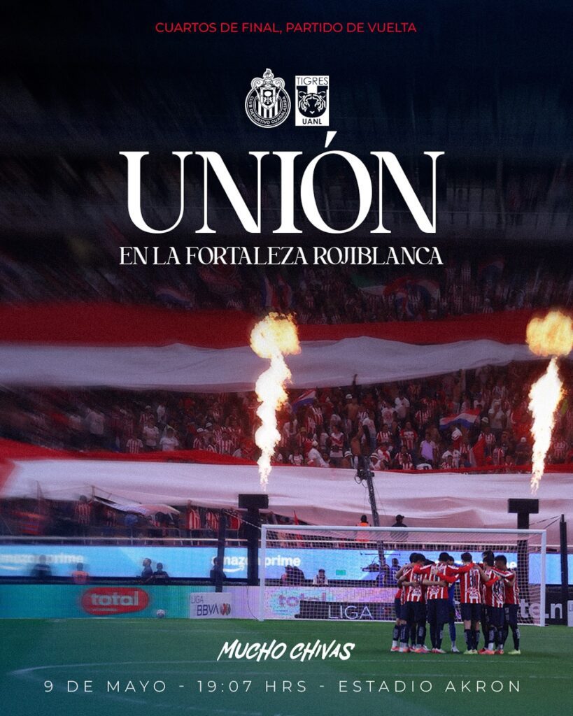 Partido decisivo en Guadalajara: Chivas vs Tigres. Te decimos cómo verlo EN VIVO
