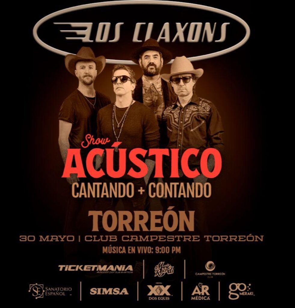 Los Claxons en Torreón: Fecha, boletos y detalles del concierto acústico