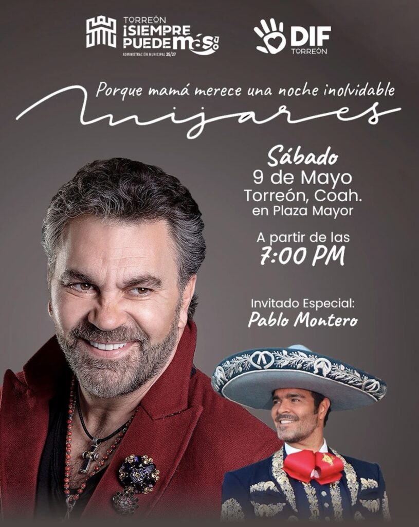 Festeja a mamá en el concierto de Mijares en Torreón