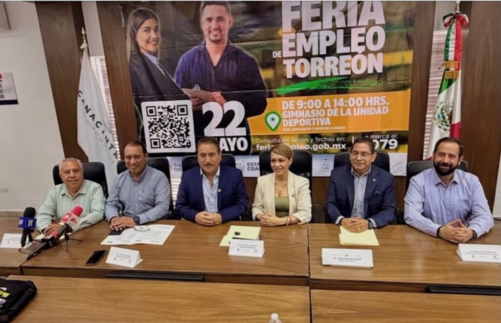 Torreón prepara Feria de Empleo 2026 con oportunidades laborales e inclusión social