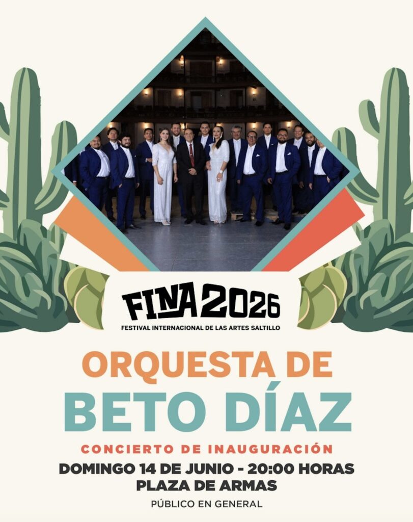Conoce todos los detalles sobre la inauguración del FINA Saltillo 2026