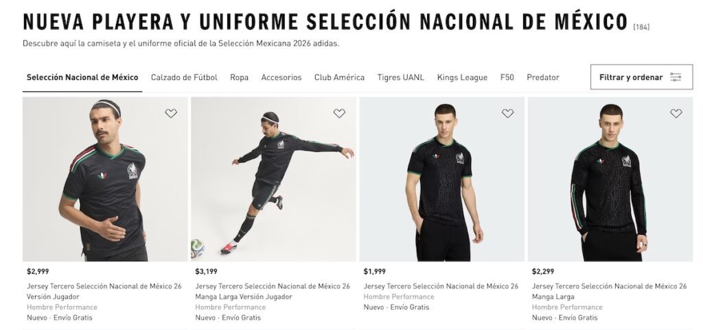 Tercer jersey de México 2026: precios, diseño y cómo comprar el nuevo jersey