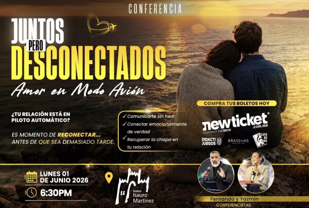 No te pierdas esta conferencia el 1 de junio de 2026 en Torreón