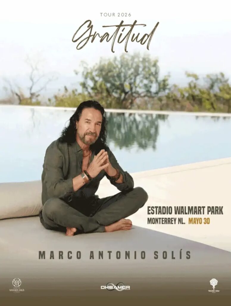 No te pierdas el concierto de Marco Antonio Solís este último fin de semana de mayo en Monterrey