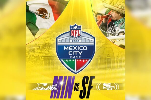 NFL confirma partido en México: 49ers vs Vikings, fecha y detalles clave