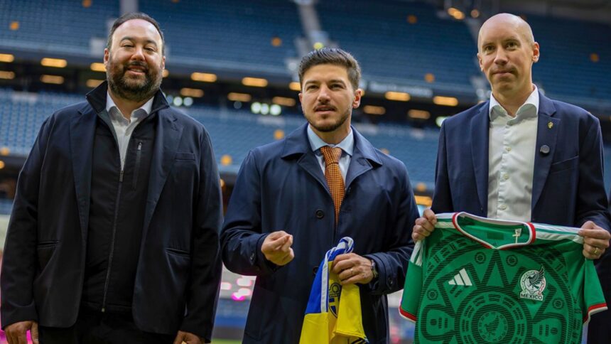 Samuel García promociona a Nuevo León en Suecia rumbo al Mundial 2026
