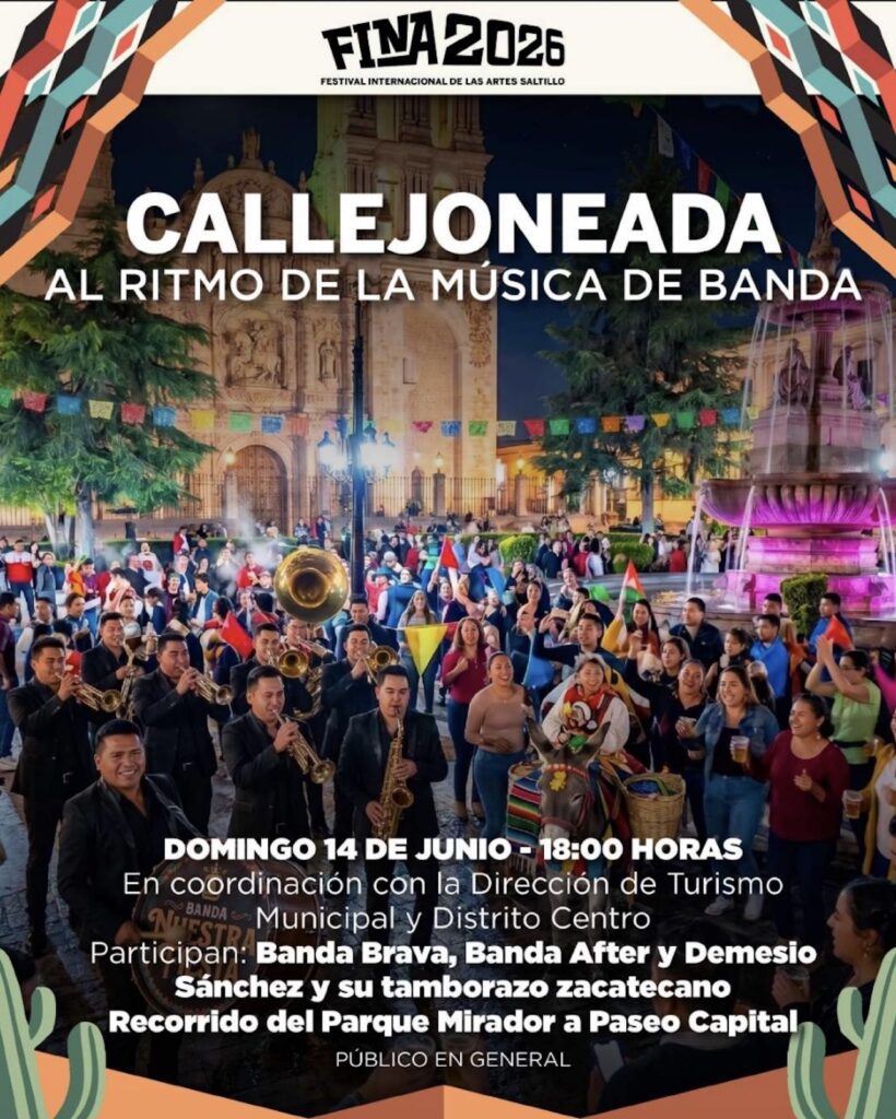 Eventos imperdibles en Saltillo durante junio 2026