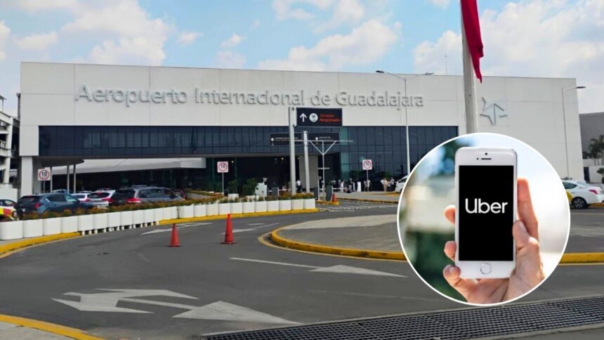 Aeropuerto de Guadalajara: Así podrás tomar Uber, DiDi o InDrive desde este fin de semana