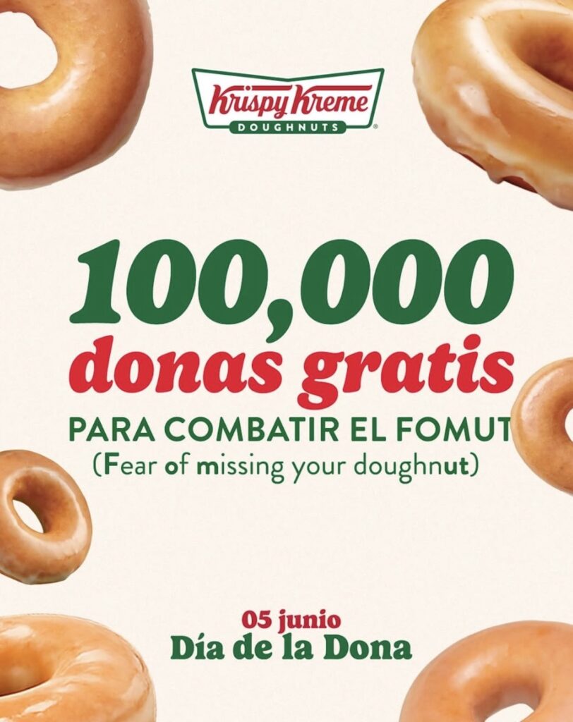 Krispy Kreme sorprende con donas gratis por el Día de la Dona 2026