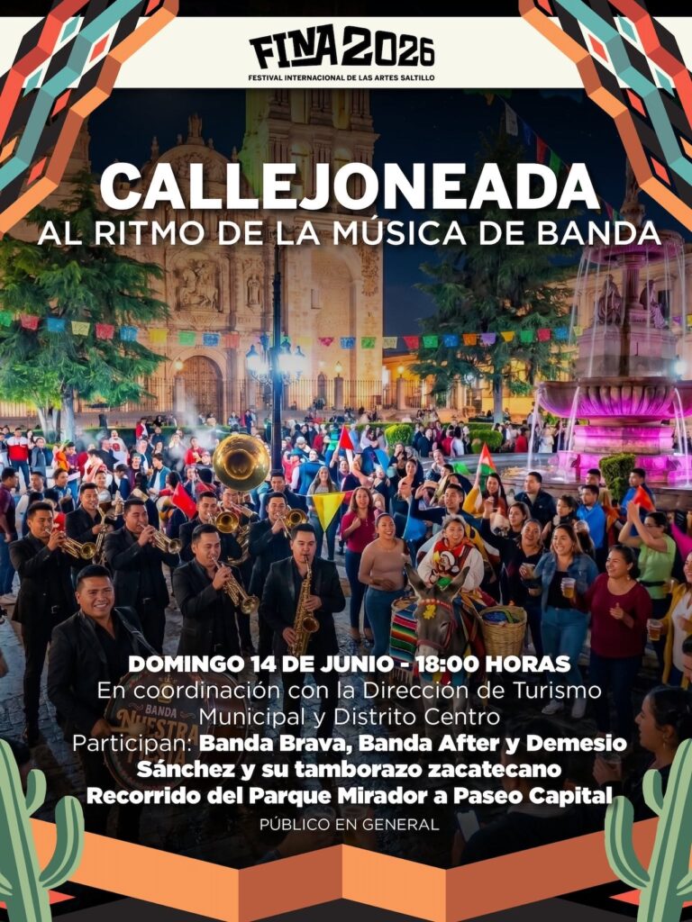 Conciertos, cultura y ambiente mundialista: Así se vive el fin de semana en Saltillo