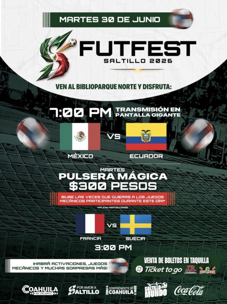 México vs Ecuador en Saltillo: Todo sobre el FUTFEST 2026