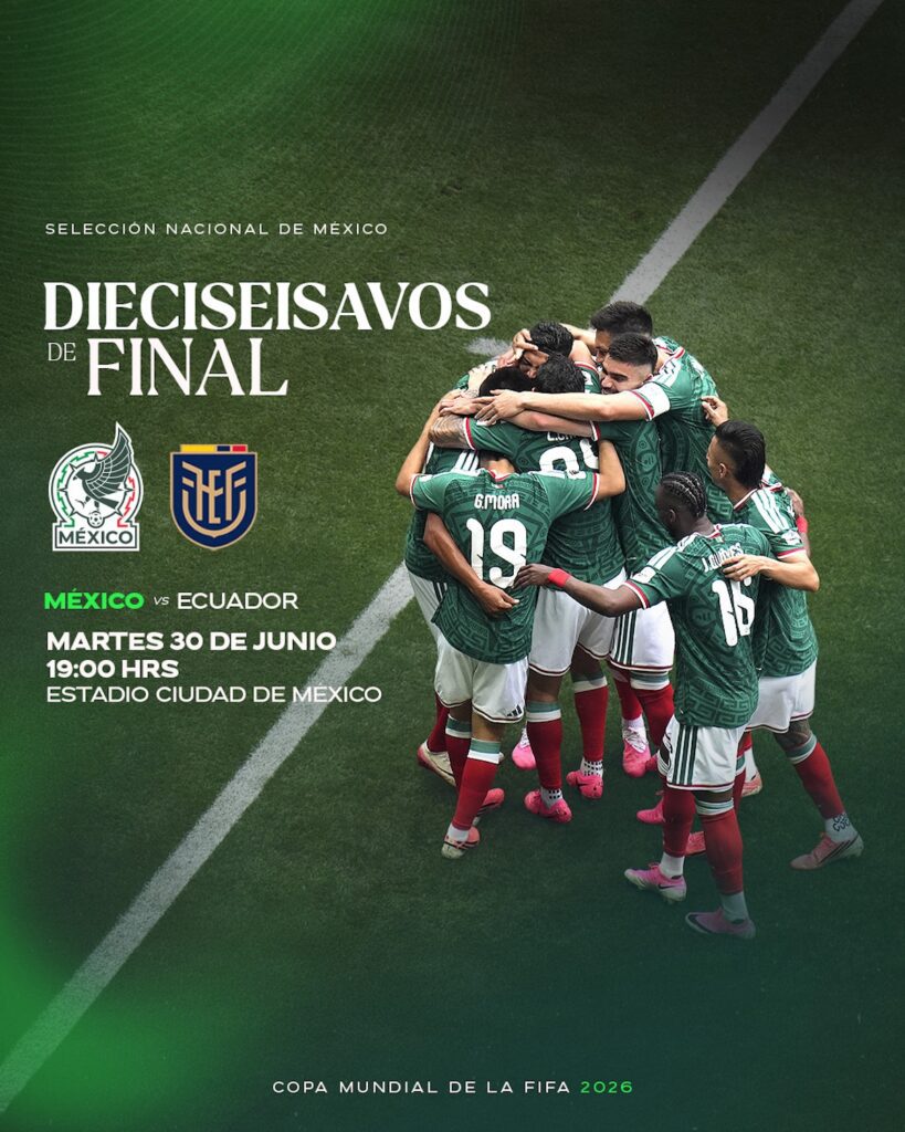 Mañana México enfrenta a Ecuador: Así será su camino al Mundial 2026. Foto: Selección Nacional en X @miseleccionmx
