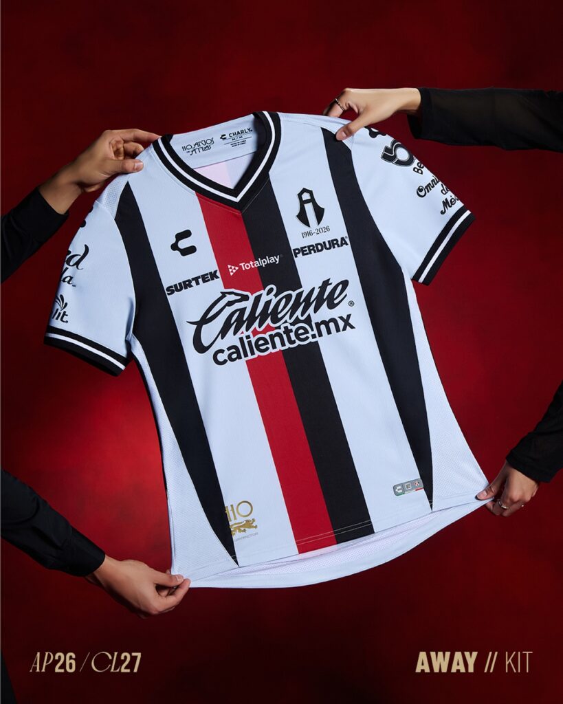 Atlas celebra 110 años con un jersey histórico. Foto: Cortesía