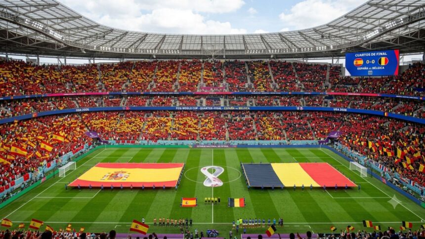 España vs Bélgica: Hora, canal y alineaciones confirmadas. Foto: Imagen generada con Gemini