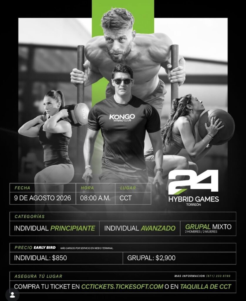La comunidad fitness de La Laguna se reunirá en los 24 Hybrid Games 2026
