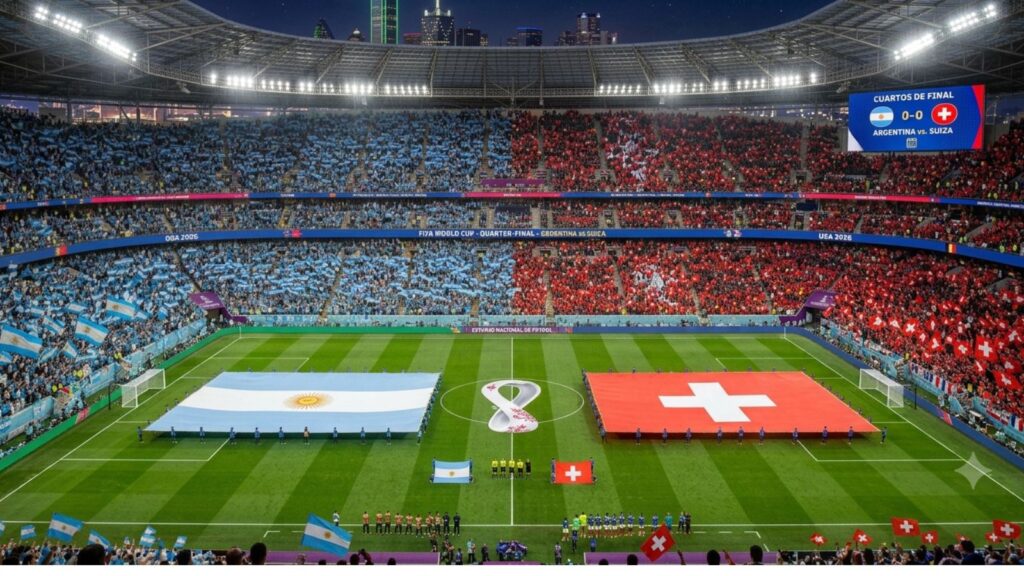 Cuartos de Final Mundial 2026: Argentina vs Suiza EN VIVO. Foto: Imagen generada por Gemini