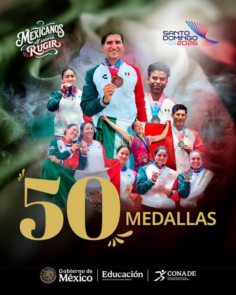 México lidera Santo Domingo 2026
