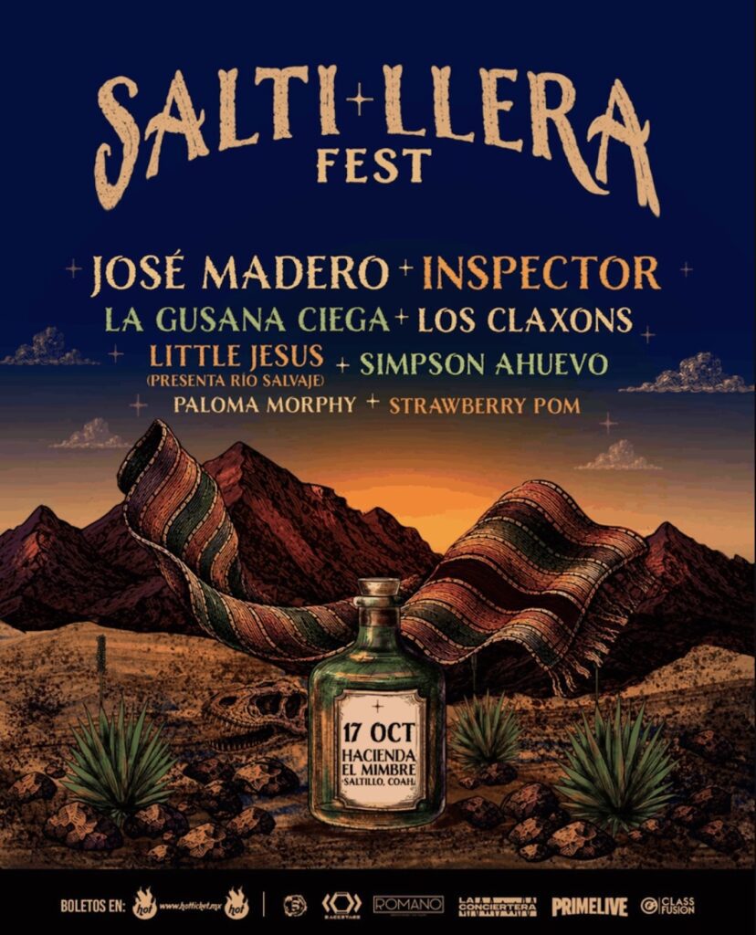 Boletos y artistas confirmados para Saltillera Fest 2026