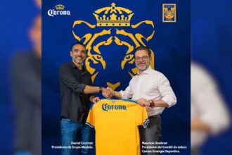 Tigres presenta a Corona como patrocinador oficial para el Apertura 2026