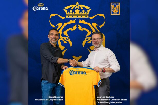 Tigres presenta a Corona como patrocinador oficial para el Apertura 2026