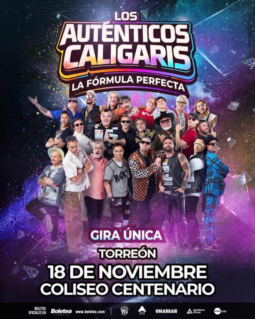 Los Auténticos Decadentes y Los Caligaris en Torreón: fecha y boletos