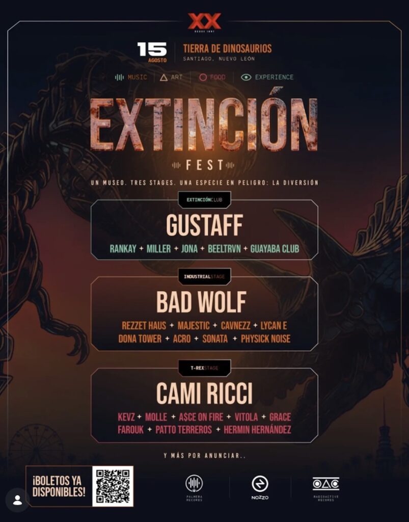¿Cuándo es Extinción Fest 2026 en Santiago, Nuevo León? Aquí los detalles