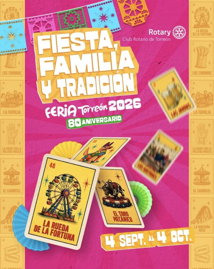 Todo listo para la Feria de Torreón 2026