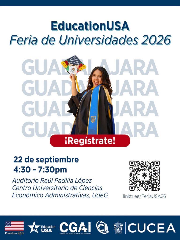 Feria para estudiar en Estados Unidos en Guadalajara 2026