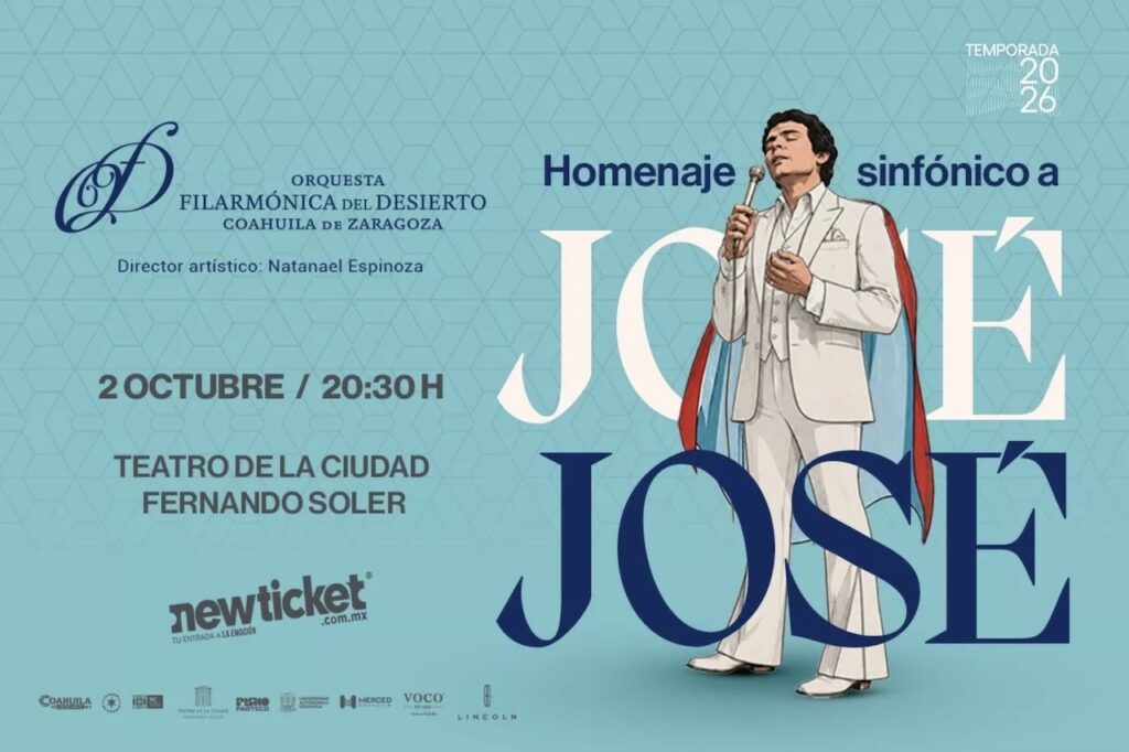 Filarmónica del Desierto: Tchaikovsky y José José en 2026